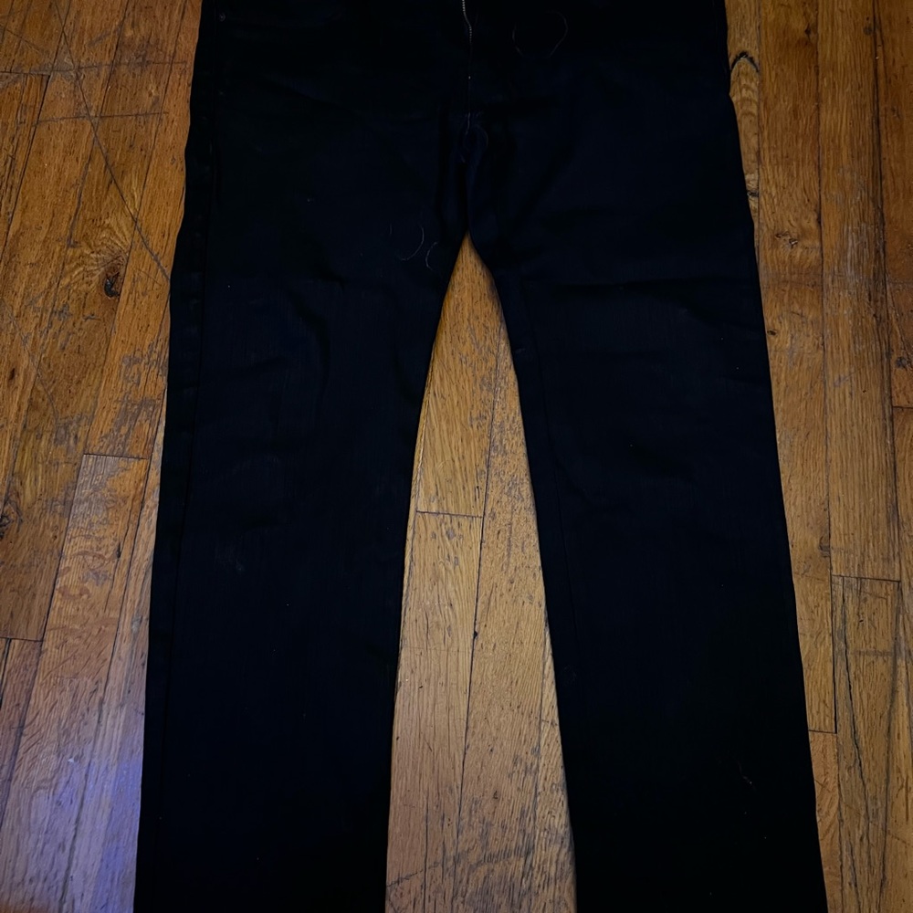 Naked & Famous Denim Black Skinny Jeans